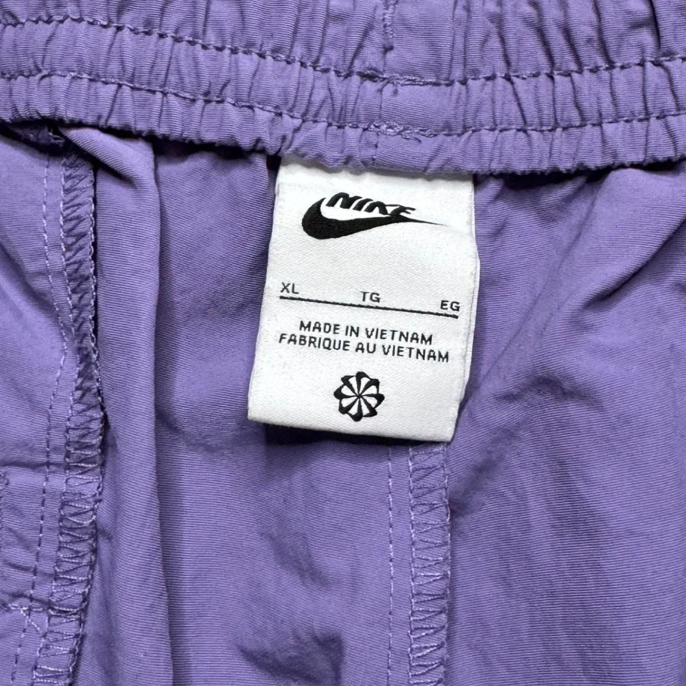 Nike Womens XL Everything Wovens Mid Rise Pants Dusty Amethyst Street wear Baggy